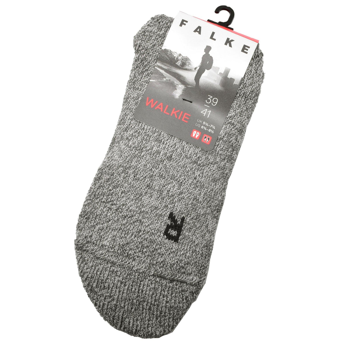 ファルケ（FALKE） WARLKIE ERGO SOCK 16480 靴下 ブラック 黒 グレー