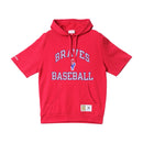 アトランタ・ブレーブス ショートスリーブ プルオーバー フーディ FPHD3398-ABRYYPPPSCAR ショートスリーブ プルオーバーパーカー