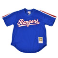 MLB AUTHENTIC NOLAN RYAN TEXAS RANGERS 1989 PULLOVER JERSEY ABPJ3005-TRN89NRYROYA ユニフォーム 1カラー