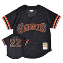 MLB AUTHENTIC WILL CLARK SANFRANCISCO GIANTS JERSEY ABPJ3101-SFG93WCLBLCK ユニフォーム ブラック 黒 オレンジ 1カラー
