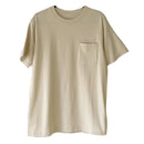 半袖ポケットTシャツ 0024 半袖Tシャツ ホワイト 白 ブラウン グリーン レッド 5カラー