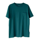 半袖ポケットTシャツ 0024 半袖Tシャツ ホワイト 白 ブラウン グリーン レッド 5カラー