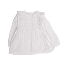 レーシーブラウス OIC-0045K 長袖シャツ ホワイト 白 ブラック 黒 2カラー