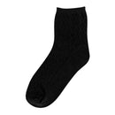 編み柄ショートソックス GSX8560 靴下 ブラック 黒 ネイビー 紺 8カラー