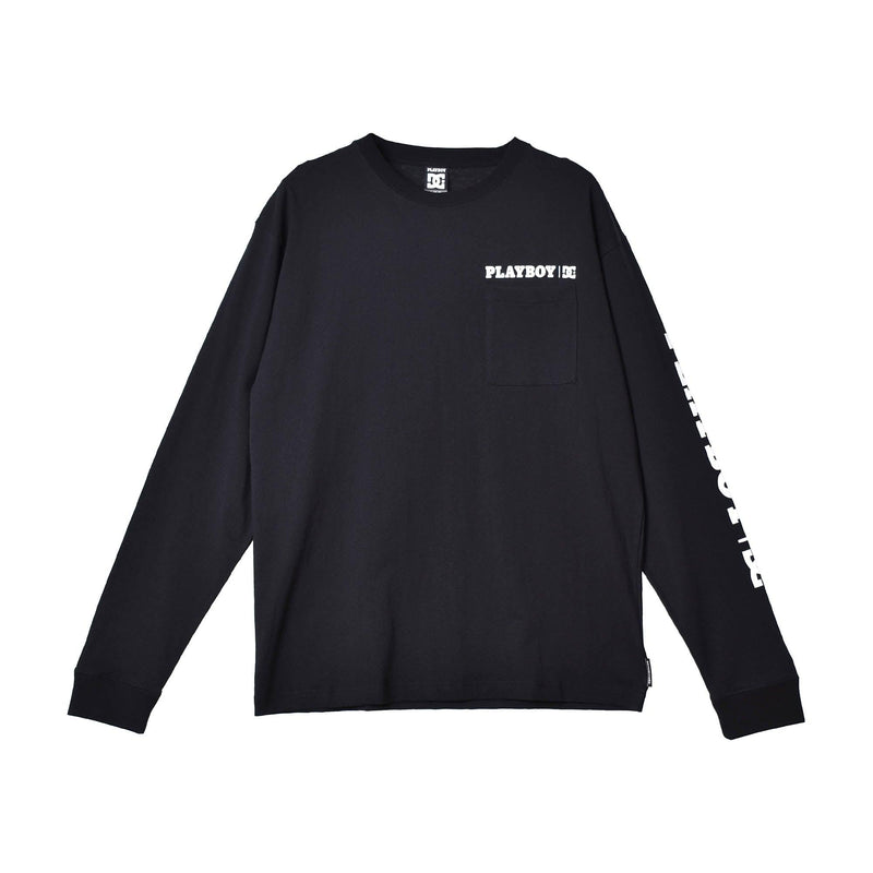 PB GRAPHIC LS DLT216010 長袖Tシャツ ブラック 黒 ホワイト 白 2カラー