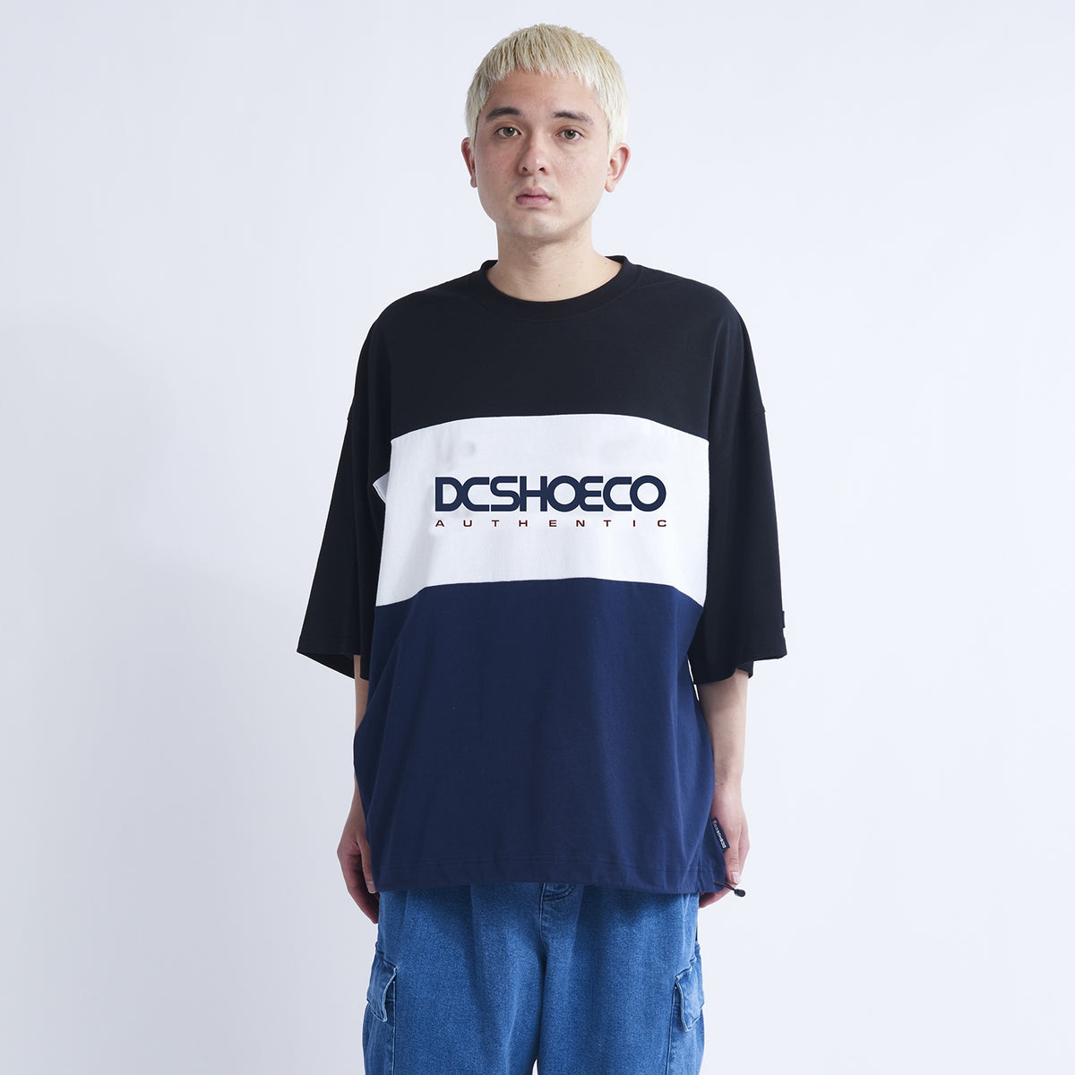 DCシューズ DCSHOECOUSA 23 THREE BLOCK SS DST231041 半袖T