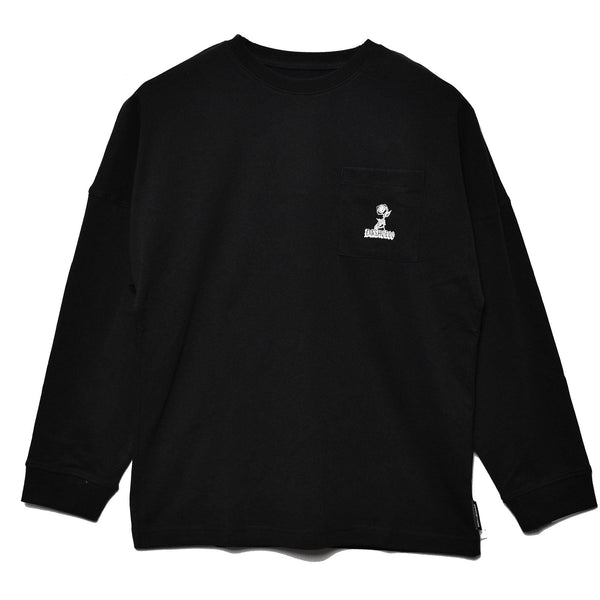 21 KD バックライン LS YLT214523 長袖Tシャツ ブラック 黒 ホワイト 白 ベージュ 3カラー