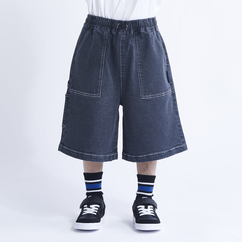 23 KD WIDE DENIM SHORT キッズ YWS231507 パンツ 2カラー