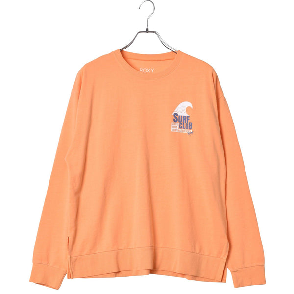 SURF CLUB リラックスフィット ロングTシャツ RLT214072 ロングTシャツ ベージュ ブラウン ブルー 1カラー