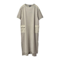 UVカット スリット ワンピース PATHWAY DRESS RDR221816 ワンピース ブラック 黒 ブラウン カーキ 3カラー