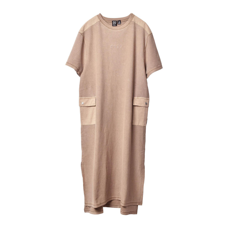 UVカット スリット ワンピース PATHWAY DRESS RDR221816 ワンピース ブラック 黒 ブラウン カーキ 3カラー