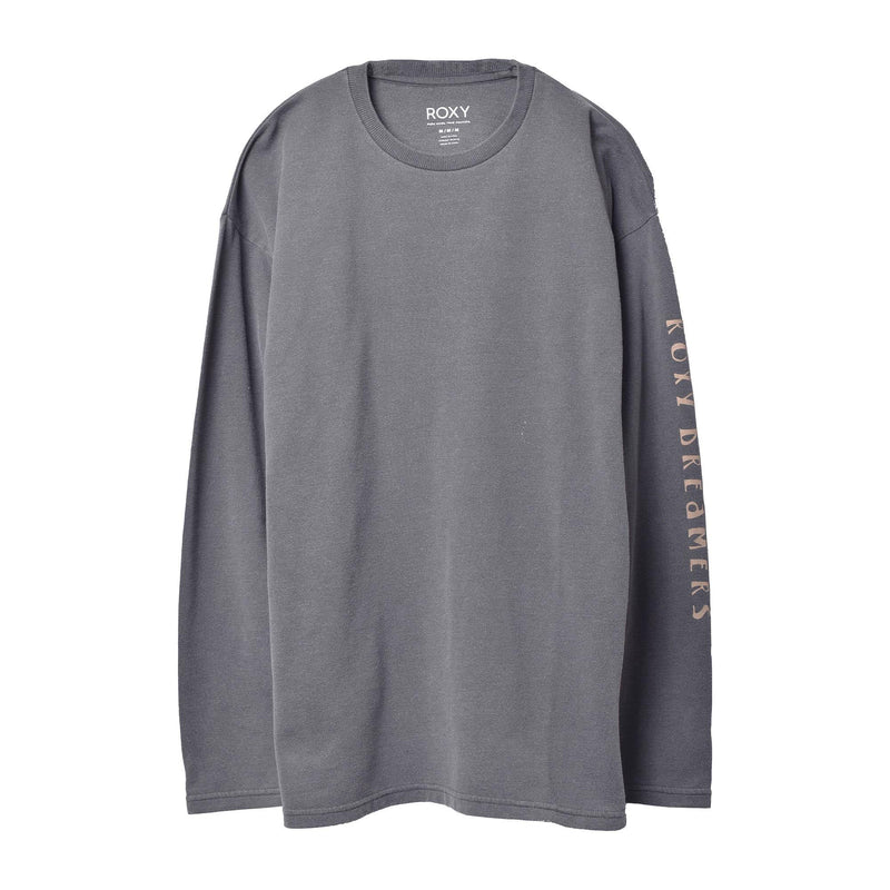 SUNSET DREAMERS L/S ルーズフィット 長袖Tシャツ RLT221092 長袖Tシャツ ブラック ホワイト イエロー ダイダイ 4カラー