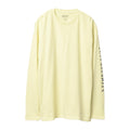 SUNSET DREAMERS L/S ルーズフィット 長袖Tシャツ RLT221092 長袖Tシャツ ブラック ホワイト イエロー ダイダイ 4カラー