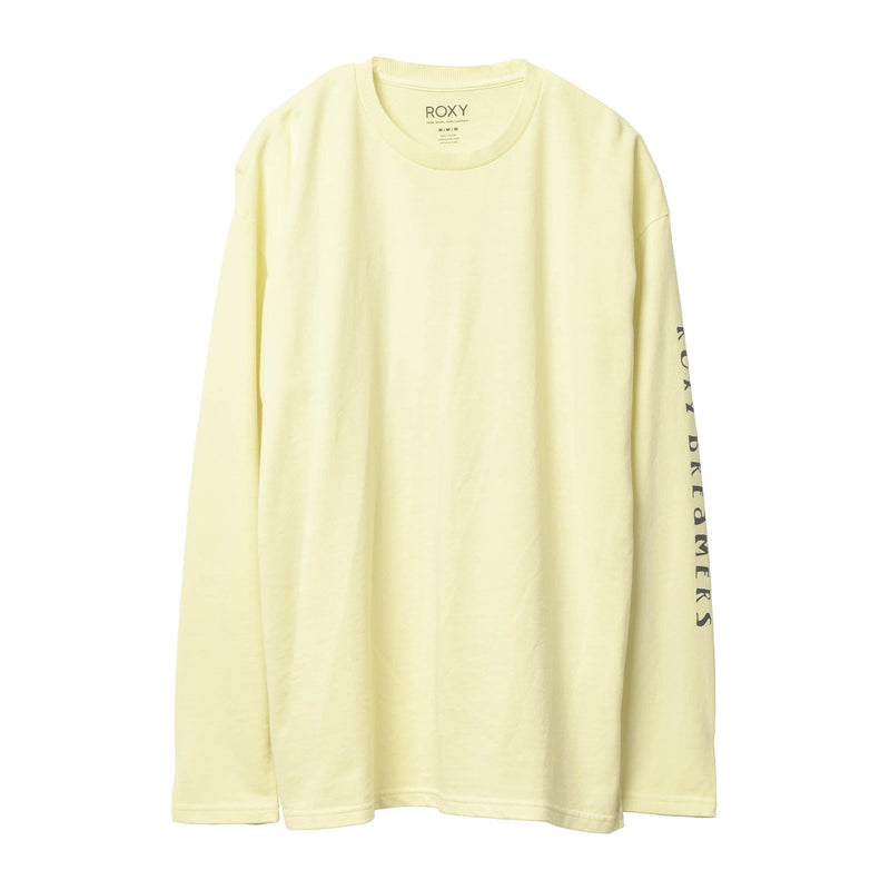 SUNSET DREAMERS L/S ルーズフィット 長袖Tシャツ RLT221092 長袖Tシャツ ブラック ホワイト イエロー ダイダイ 4カラー
