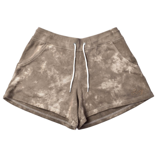 TIE-DYE DANCINGショーツ RPT222626T パンツ グレー ブラウン 茶 パープル ブルー 3カラー