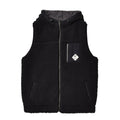 ROXY WAVES VEST ボア ベスト RZP224018 ベスト ブラック 黒 ベージュ ホワイト 白 3カラー