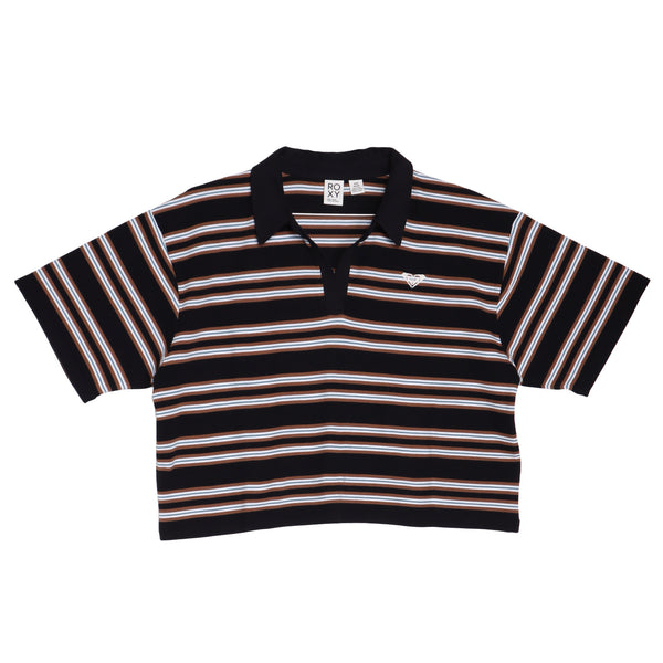 SUNNY DAY POLO クロップド トップ RDK232032 半袖Tシャツ 2カラー