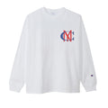 ロングスリーブTシャツ C3-W416 長袖Tシャツ ホワイト 白 グレー ブラック 黒 ネイビー 紺 4カラー