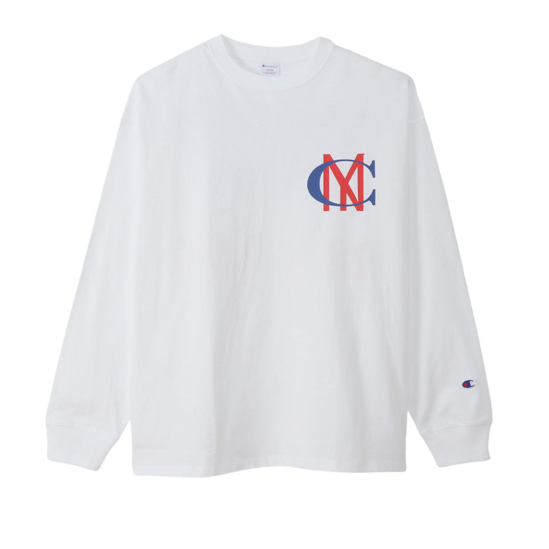 ロングスリーブTシャツ C3-W416 長袖Tシャツ ホワイト 白 グレー ブラック 黒 ネイビー 紺 4カラー
