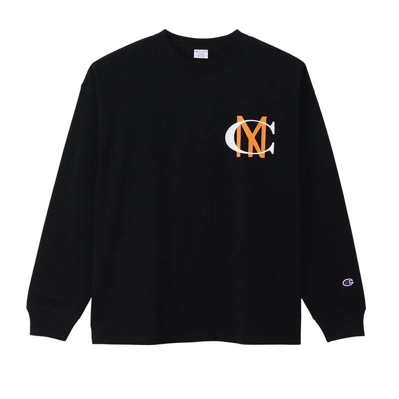 ロングスリーブTシャツ C3-W416 長袖Tシャツ ホワイト 白 グレー ブラック 黒 ネイビー 紺 4カラー