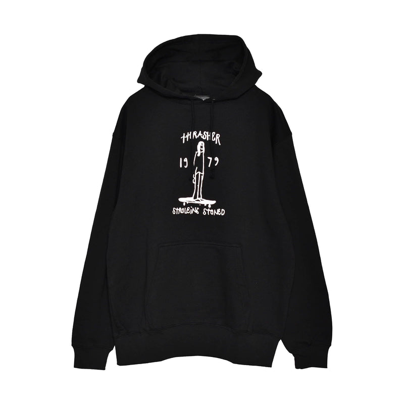 GONZ STROLEING HOODIE TH95166VPL パーカー ブラック 黒 ピンク 2カラー