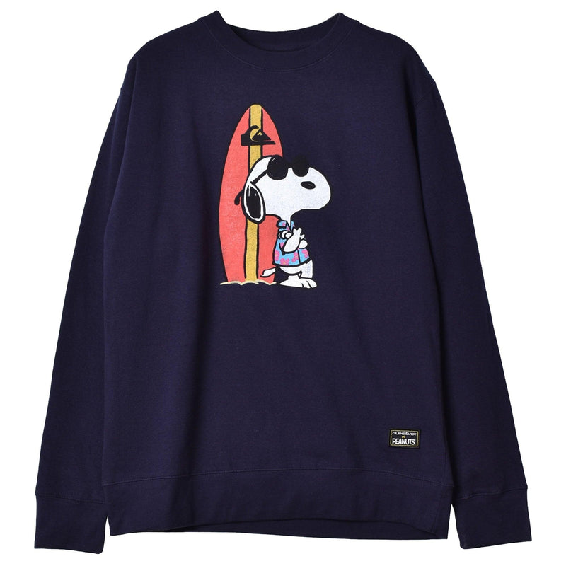 ピーナッツ コラボ スウェット AQYFT03265 スウェット ネイビー 紺 1カラー