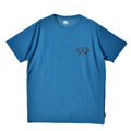 FIVE BLOCK SS QLY222001 半袖Tシャツ ブラック 黒 ホワイト 白 ブルー 青 イエロー パープル 5カラー