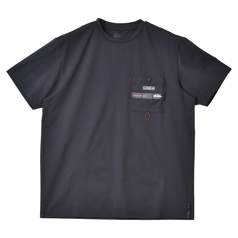 WEBBING POCKET SS QLY222003 半袖Tシャツ ブラック 黒 ホワイト 白 ベージュ 3カラー