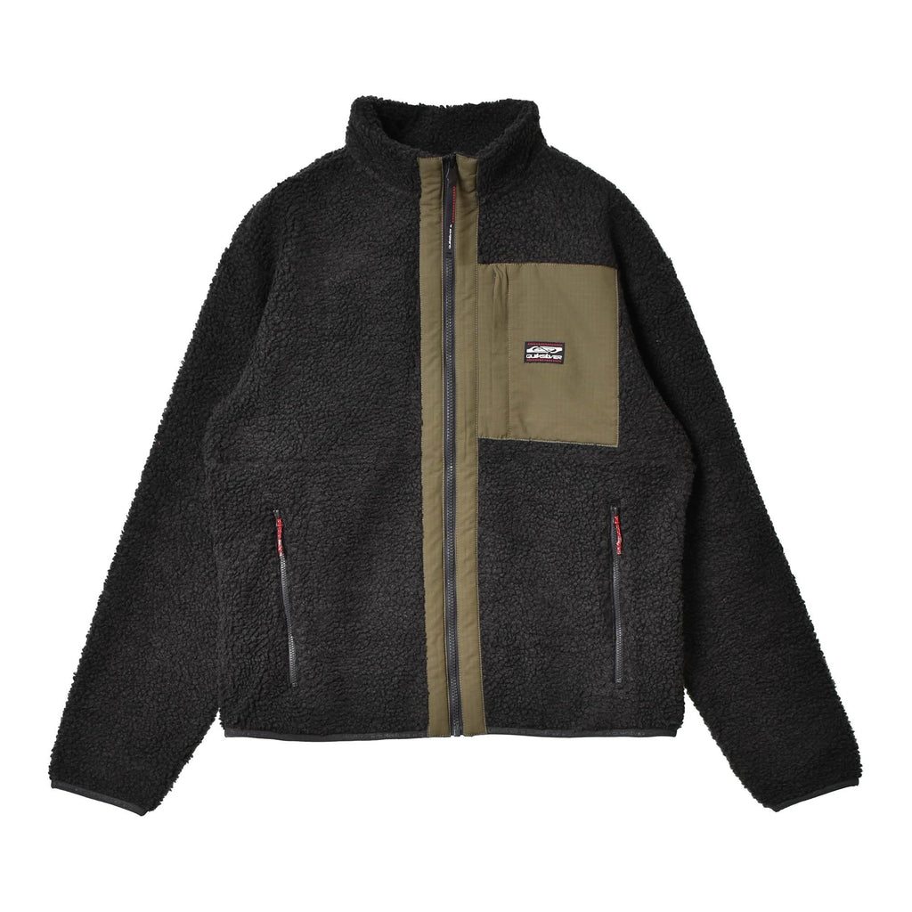 QUIKSILVER クイックシルバーボアフリースブルゾン　新品　サイズL