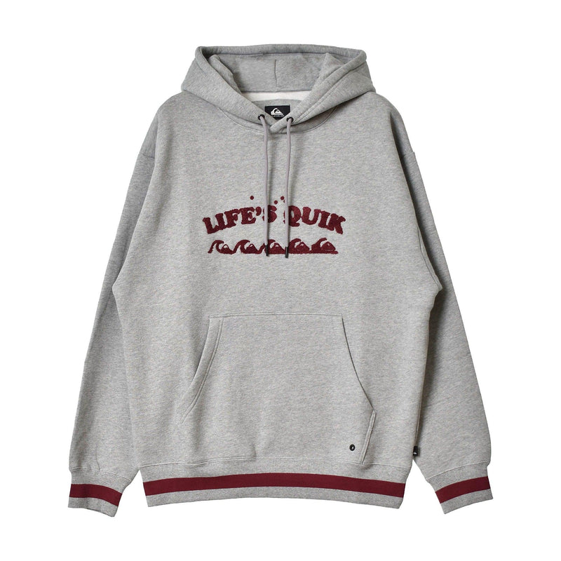 LIFES QUIK WARM HOODIE SWEAT QPO224056 パーカー ブラック 黒 グレー 2カラー