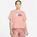 スポーツウェア アイコン クラッシュ DN5759 半袖Tシャツ ピンク 1カラー
