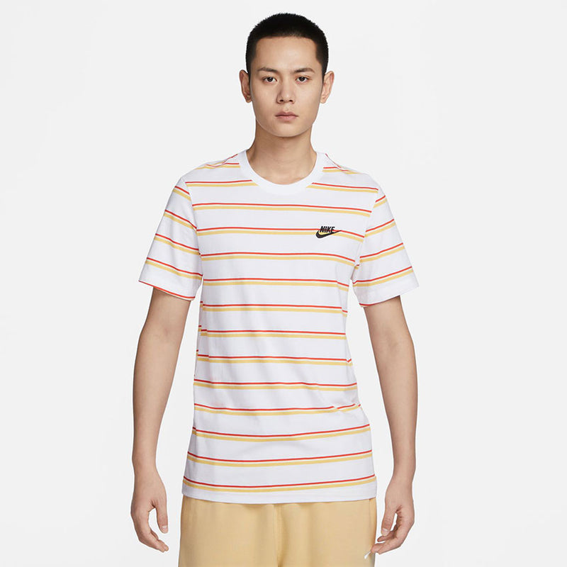 NSW クラブ ストライプ S/S Tシャツ DZ2986-100 半袖Tシャツ 1カラー