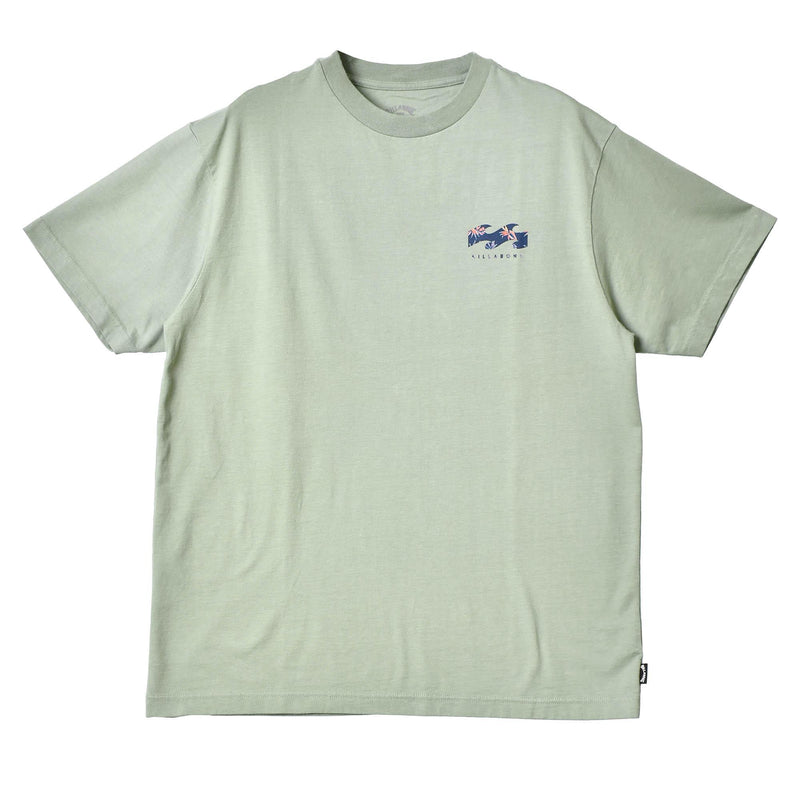 BACK WAVE Tシャツ BC011237 Tシャツ ブラック 黒 ホワイト 白 グリーン マルチカラー 4カラー