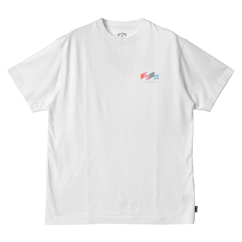 BACK WAVE Tシャツ BC011237 Tシャツ ブラック 黒 ホワイト 白 グリーン マルチカラー 4カラー