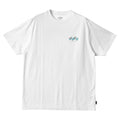 BACK WAVE Tシャツ BC011237 Tシャツ ブラック 黒 ホワイト 白 グリーン マルチカラー 4カラー