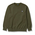 スクエアロゴクルー NT62231 長袖Tシャツ カーキ ブラック 黒 グレー ネイビー 4カラー