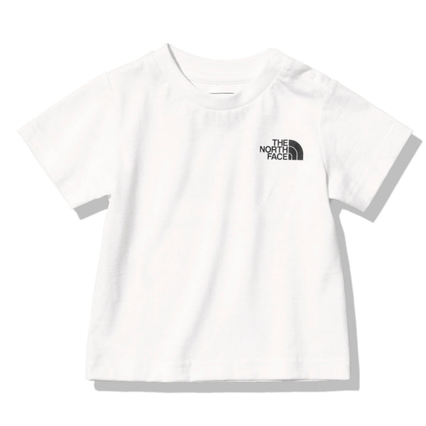 ショートスリーブバックスクエアロゴティー NTB32333 半袖Tシャツ 2カラー