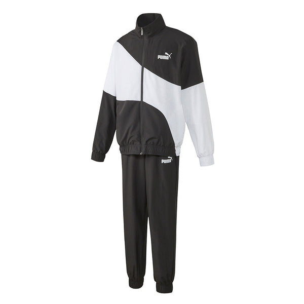 PUMA POWER ウーブン ジャージ 上下セット クローズドヘム 675747 セットアップジャージ
