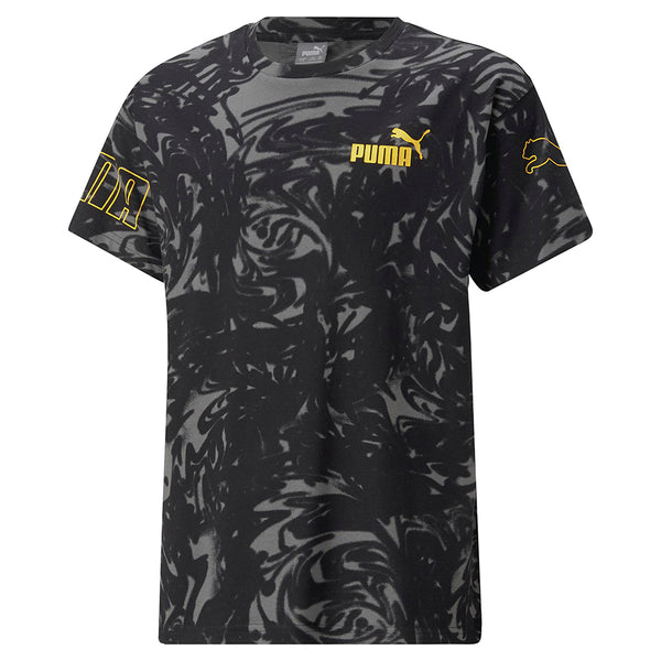 PUMA POWER サマー AOP 半袖 Tシャツ 675803 半袖Tシャツ 2カラー