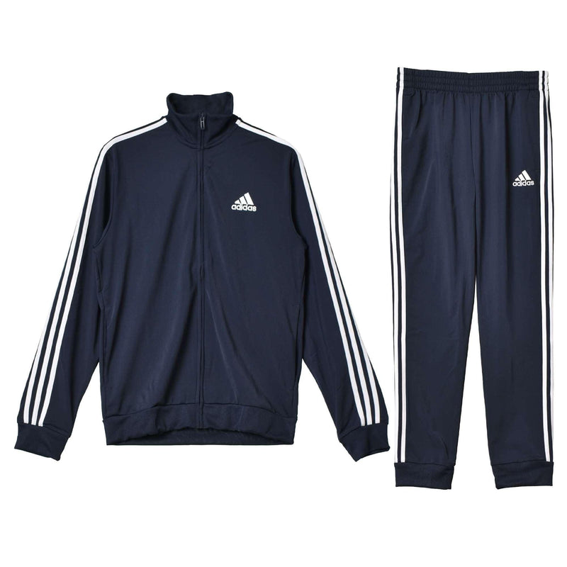 PRIMEGREEN ESSENTIALS 3-STRIPES TRACK SUIT 28898 セットアップ ブラック 黒 ネイビー 紺 2カラー