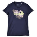 FARM プリントグラフィック半袖Tシャツ CS354 半袖Tシャツ ホワイト 白 ネイビー 紺 2カラー