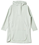 PRSVE オーバーサイズフィット ダブルニット フード付きチュニック VM083 チュニック ブラック 黒 グリーン 3カラー