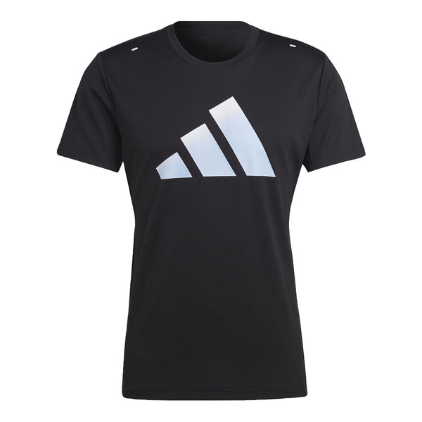 アディダス ADIDAS ラン アイコン 3バーロゴ 半袖Tシャツ TE617 半袖Tシャツ 1カラー