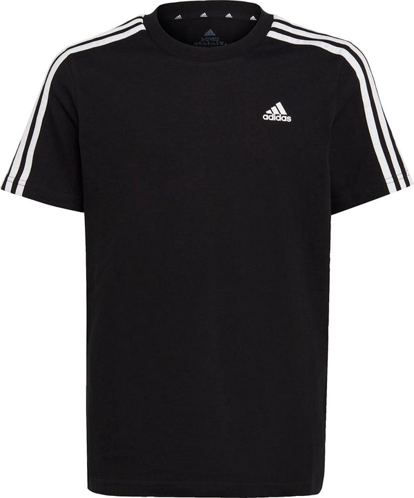 エッセンシャルズ スリーストライプス コットン半袖Tシャツ ECN59 半袖Tシャツ 4カラー