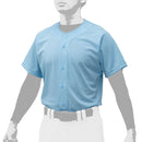 シャツ／オープンタイプ(野球) 12JC0F43 ユニフォームシャツ ブルー ホワイト 白 クリーム アイボリー グレー 6カラー