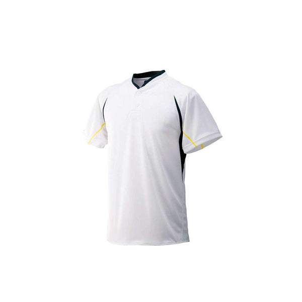 マルチベースボールシャツ 52LE20100 スポーツウェア ホワイト 白 ネイビー イエロー 1カラー