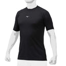 KUGEKI Light feelアンダーシャツ（レイヤーネック・半袖） 12JA0P37 アンダーウエア ブラック 黒 ネイビー 紺 2カラー