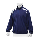 ハーフZIPジャケット 12JE9V31 グラウンドコート ブラック 黒 ネイビー 紺 赤 緑 エンジ 5カラー