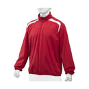 ハーフZIPジャケット 12JE9V31 グラウンドコート ブラック 黒 ネイビー 紺 赤 緑 エンジ 5カラー