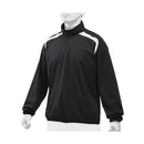 ハーフZIPジャケット 12JE9V31 グラウンドコート ブラック 黒 ネイビー 紺 赤 緑 エンジ 5カラー